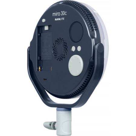 Nanlite Miro 30c (Midnight Blue) - okrągły panel, lampa LED RGBWW